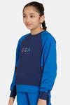 Zelocity Girls Relaxed Sweatshirt - Lapis Blue — thumbnail 2